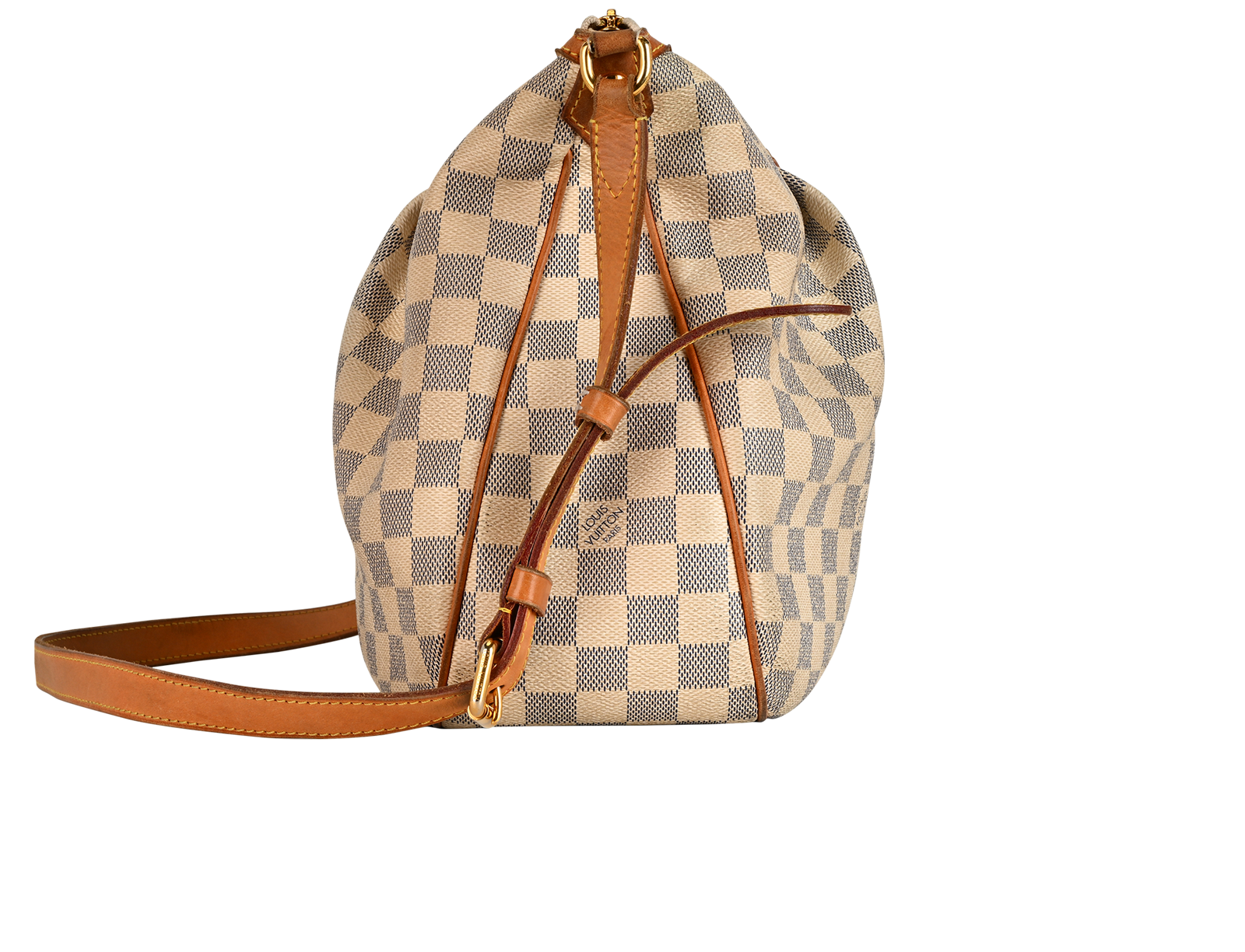 Siracusa MM, &pound;550, Handbags, White, Canvas, Side view